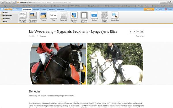 Hjælp til weebly! :)