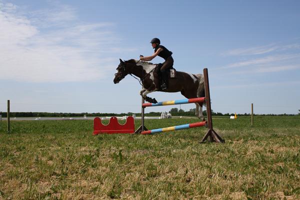 Vi sprang 110 cm!! :')