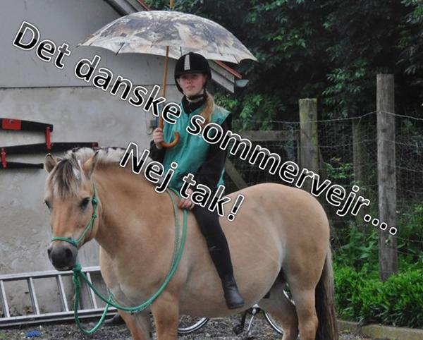 Det danske sommervejr... Nej tak!