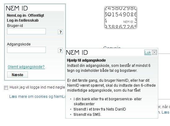 hvordan bruger man Nem ID?