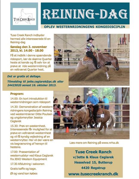 Westernridningens KONGEDISCIPLIN :-) Kom & prøv!