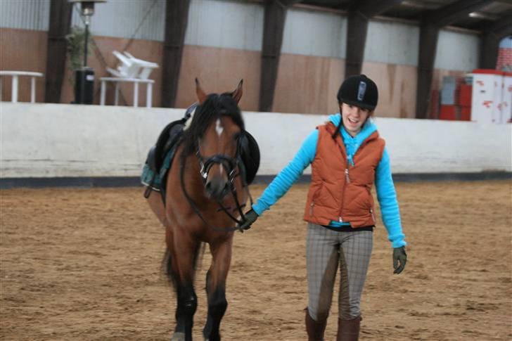 Arabisk fuldblod (OX) Fabhat  - min datter og fabhat efter deres første ride tur sammen. (: billede 8