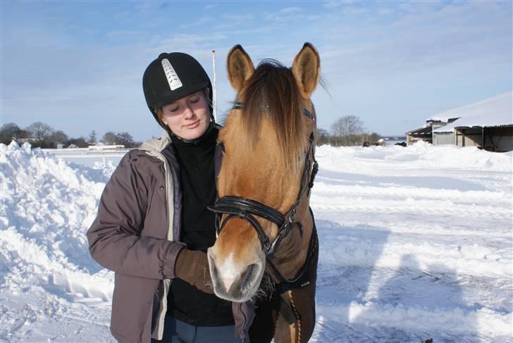Anden særlig race Ivan RIP - Ivan og mig. (vinterr 2010) [Fotograf: Mette Andersen] billede 9