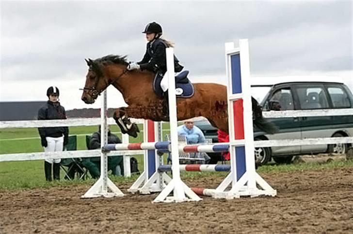 DSP Snit A-pony - Vores første stævne sammen. C-stævne i Boller, hvor vi fik en 4. plads i LB billede 8