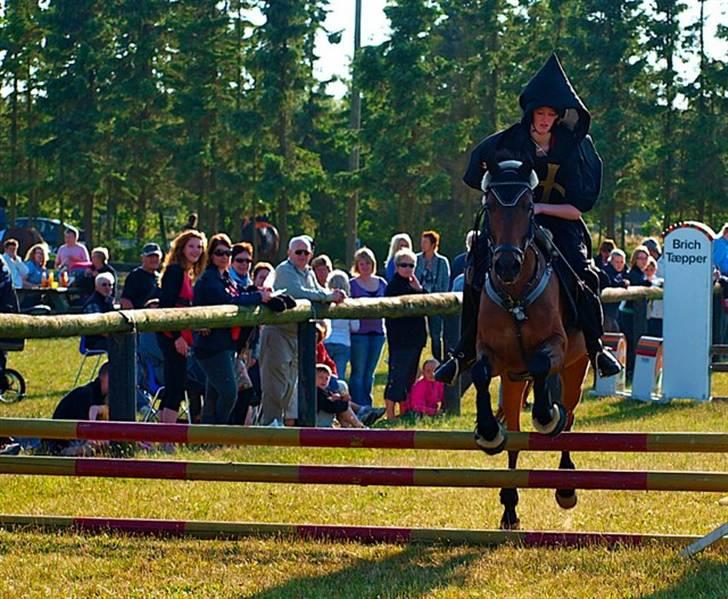 Tysk Sportspony Colorado - Sankt Hans aften, kostumespringning på HOSK haha, vi er munke. Fantastisk hyggelig aften! :) Foto: Ann Christine <3 billede 6