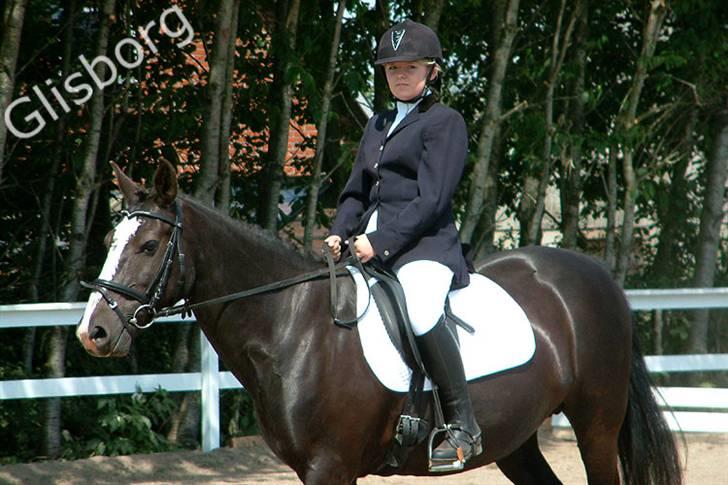 Anden særlig race Samba - hun går ikk særlig flot med hovedet, men man må ikk tvinge hende til det, så laver hun underhals.. billede 16