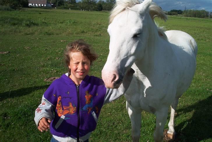 Welsh Pony (sec B) Samson (for altid savnet) - det er mig og samson jeg var bare lille der XD men han var en elsket pony <3 billede 2