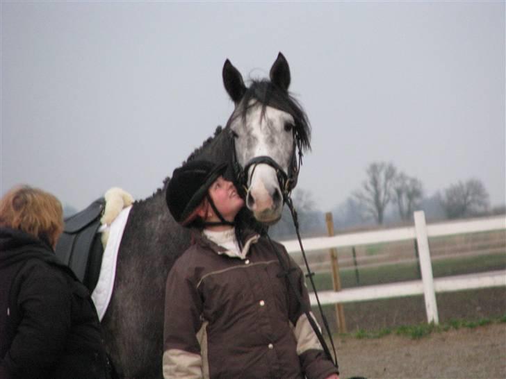Anden særlig race Golden Macia (Kia) - 05/12-09. En glad hest og mig. Vores første stævne. billede 13