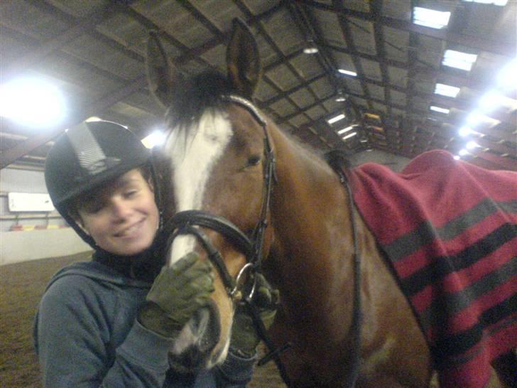 Dansk Varmblod Royal Valens R.I.P - vi er lidt trætte efter en hård ridetime , hehe :D billede 4