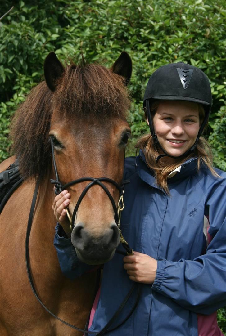 Islænder Assa fra Drostrup - Assa og jeg Juli 07 billede 15