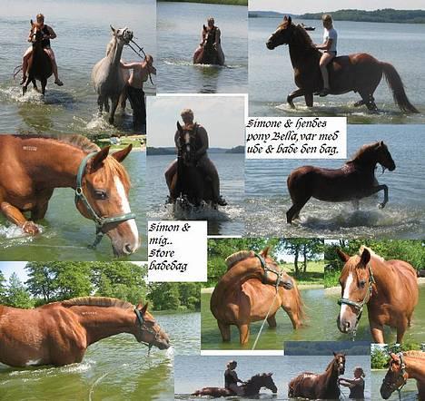 Traver Simon Langkjær - store badedag simon/mig, Bella/Simone, Camilla og Sankthans.. 8 juli-2005 billede 14