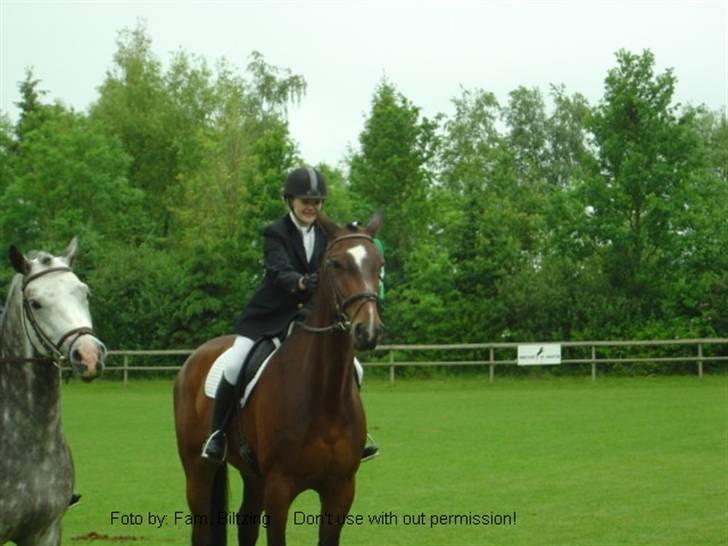 Dansk Varmblod Luna Macohl *R.I.P* - Billede 9: Dressur stævne. Jeg startede LC2 og LC3. Jeg blev nr. 3 i begge billede 9