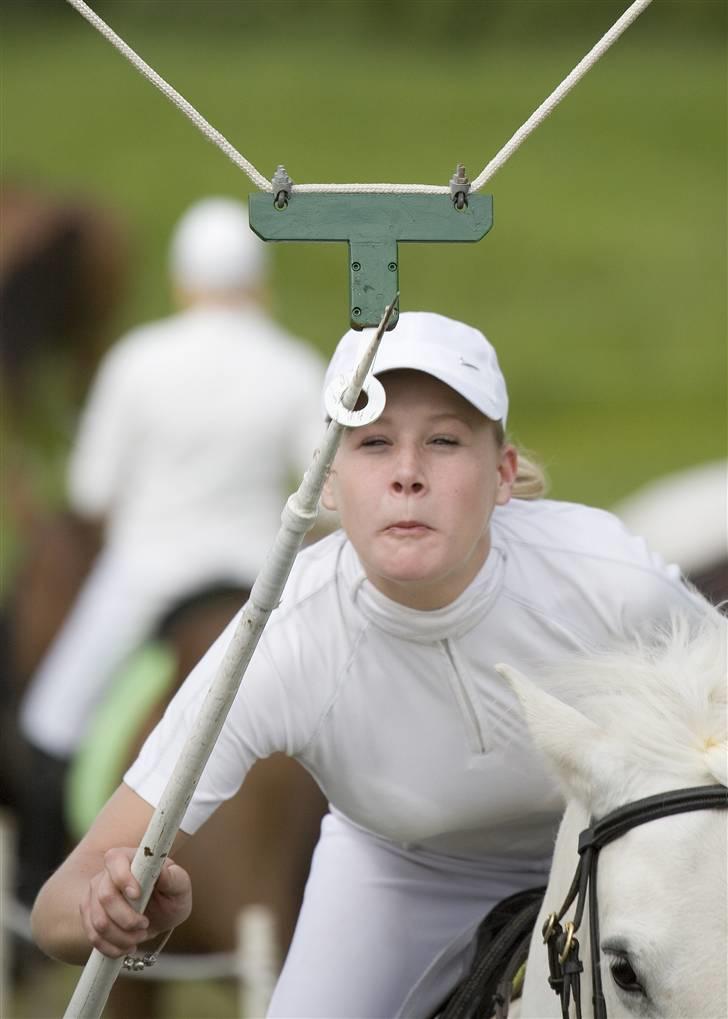 Connemara Josefine<3 - taget af fotograf i 2007! ved godt jeg se dum ud når jeg rider!!! billede 5