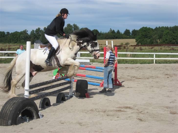 Tinker *Sofus* - Til et af vores første stævner.. hmm tror nok det er 70 cm.  billede 5