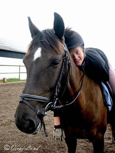 Anden særlig race Stella  - mig og stella en uge før hun kom væk foto: vicki lund billede 11