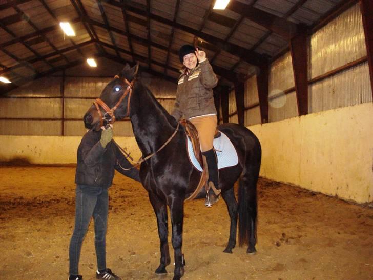 Anden særlig race Bianca *SOLGT* - Første gang, jeg var på nakken af Bianca !!! billede 1