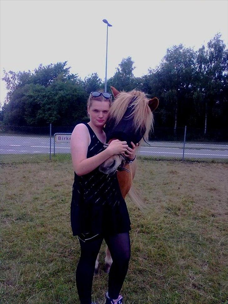 Islænder Dagur-RIP †3/8-10† - Mig og Daxen, d. 22/7-10, på sommerfold xD - love u basse xD <3 billede 6