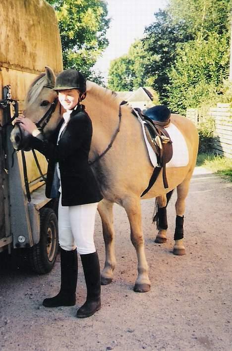 Fjordhest Lotte *død* - Til vores første stævne... det er snart længe siden vi var så unge begge to. billede 12