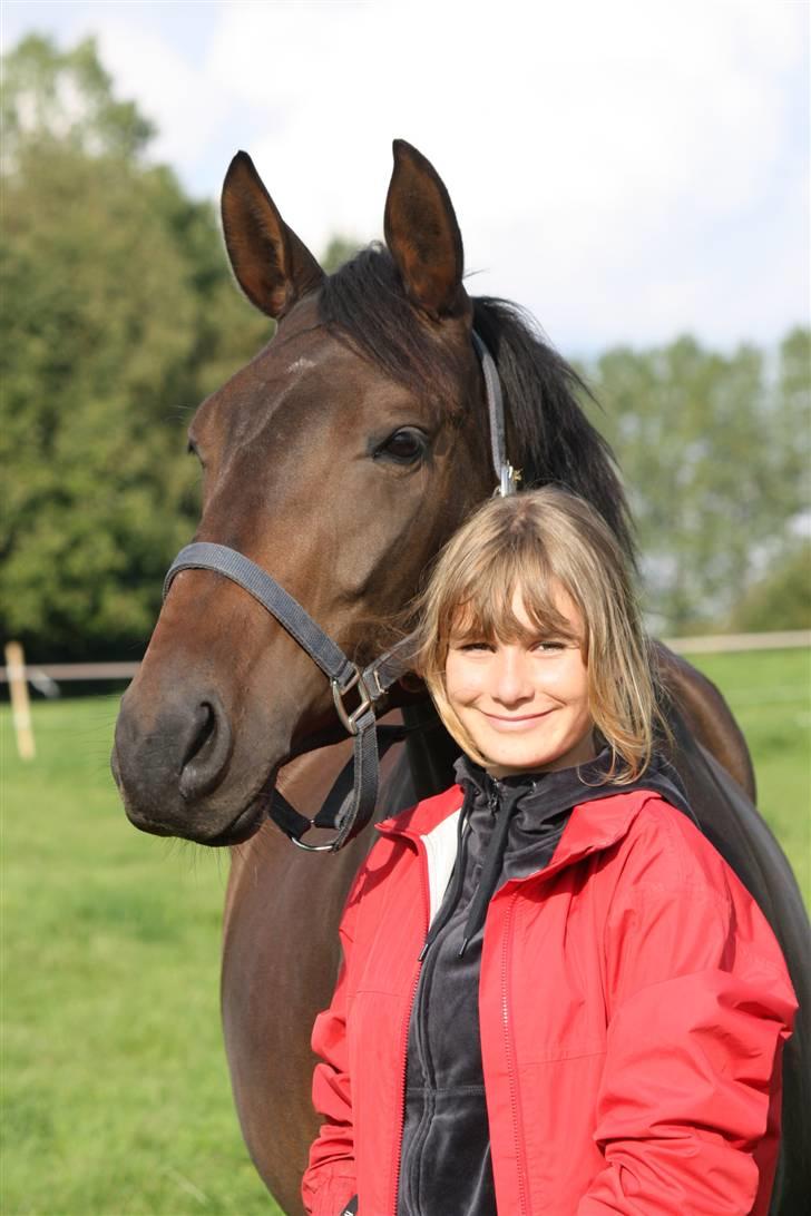 Dansk Varmblod Lykkesborgs Sydney  - mig og Sydney.. Foto: Crillo billede 10