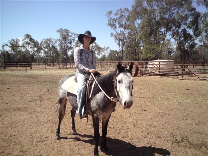 Anden særlig race - Wybelina's Scruffy Bear  - Pony og mig efter vores første ridetur... billede 10