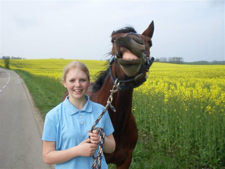 Connemara Hesselholts Rebel Queen - Smiil, hehe. Ja vi har det sjovt sammen! <3 billede 12