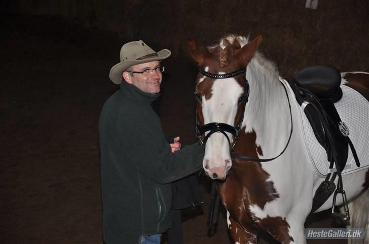 Anden særlig race Golden Atlas - The cowboy and his horse :) de bare så søde sammen Foto: Maria billede 14