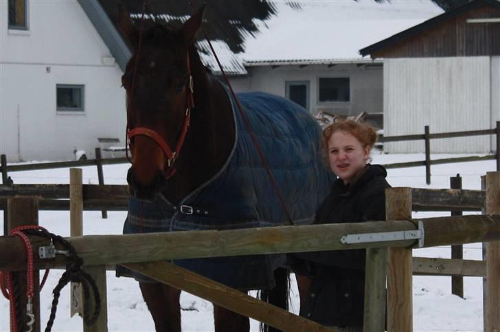 Oldenborg Egelund Milagro - GODMORGEN SABRINA ! :D - jeg kunne alt med dig. 
Selvom jeg er så lille og du var så høj, passede du altid på mig.  billede 13