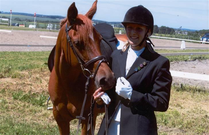 Arabisk fuldblod (OX) Apdaja Asil - Stævne i Thorsø 2005 billede 15