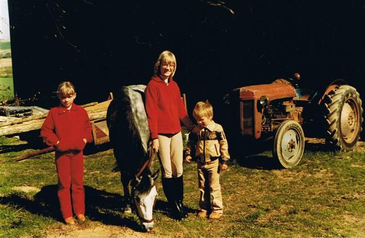 DSP Trikka - Trikka og jeg ca i 1980 sammen med min fætter og kusine billede 5