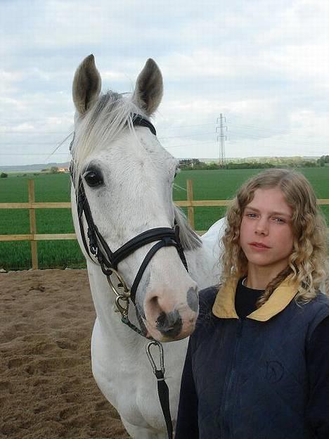 Arabisk fuldblod (OX) Aliman OX R.I.P. - Mig og Aliman. forår 2006 billede 9
