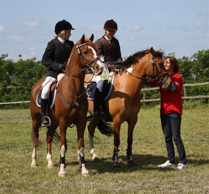 Hollandsk Sportspony | Remy - Remy og jeg, og Bøge på Rex til præmieoverrækkelse i Thorsø, hvor vi blev 1 og 2 :D billede 8