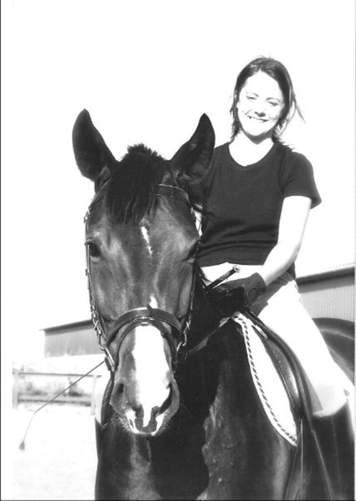 Dansk Varmblod Anneksgårds Feline - Feline, da jeg lige fik hende.  billede 2