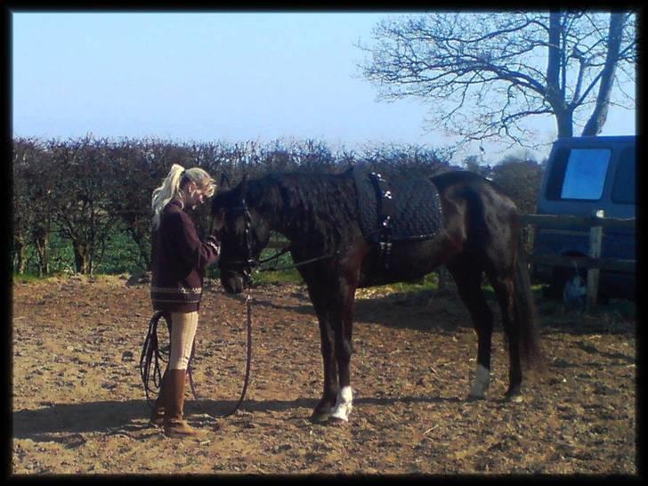 Anden særlig race Noir Rêver - 11.04.09 - Noir Rêver sammen med mig    <3 billede 9