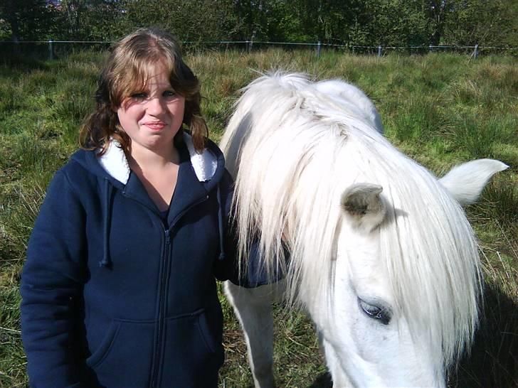 Anden særlig race Blackie (rider ikke mere) - nana og drengen igen:) billede 6