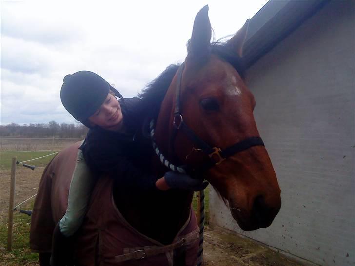 Traver Lemek Nordal. - Lemek og mig(:                     (foto: Helena) billede 6