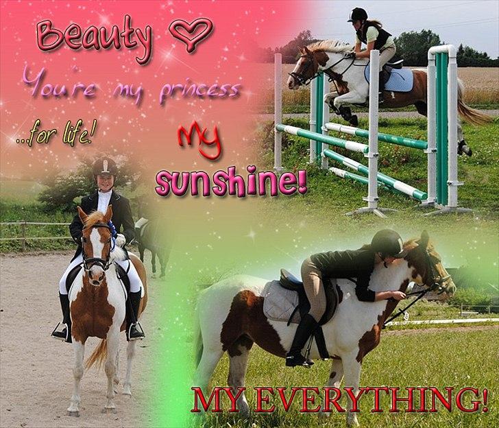 Pinto Beauty 'stjerneponyen!'  - 7* you´re my princess for life!  my sunshine!  MY EVERYTHING!!  <3 ~foto: forskellige redigeret: Nadja~ billede 3