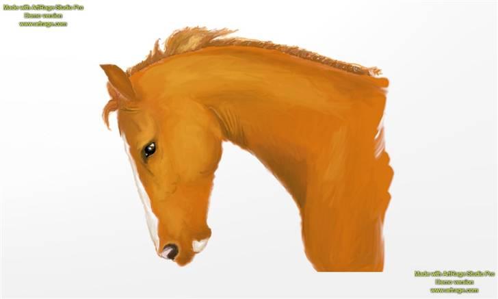 Dansk Varmblod Comtessen *solgt* - tegnet på ArtRage 3 af mig (: billede 15