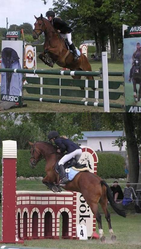 Anden særlig race Atilla-San *RIP* - Her springer vi LA ved stævnet på Møn d. 17/7 2005, det blev til en enkelt bom billede 3