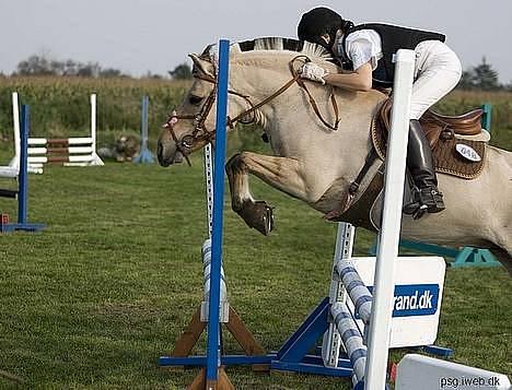 Fjordhest Perle *RIP <3* - perle og mig i LB tbr :D september 2006 miiin dejlige pony !! <333 billede 1