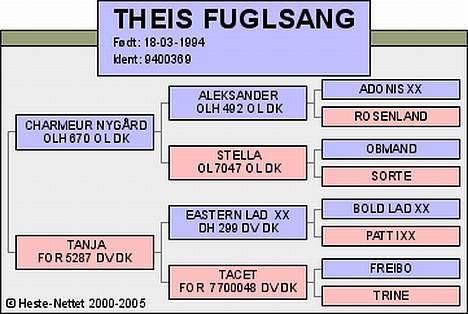 Anden særlig race Theis Fuglsang  - Stamtavle billede 6