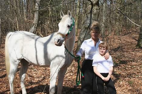Arabisk fuldblod (OX) Basta R.I.P. blev 27½ år - Basta - Marianne & Melissa på Bastas 26 års dag. billede 13