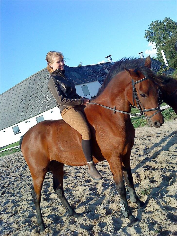 Anden særlig race Felix - Mig og Felix skridtede at og fik taget lidt billeder. Min hjelm er usyndelig ;p billede 2