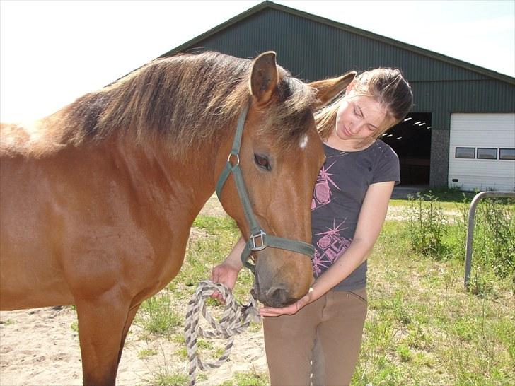 Anden særlig race Cherie *Gl. Part* (Solgt) - 6. Hun slikker på min hånd<3 men fik ikke hvor hun hvade tungen ude, hun stoppede når vi kom frem med kameraet:D billede 6