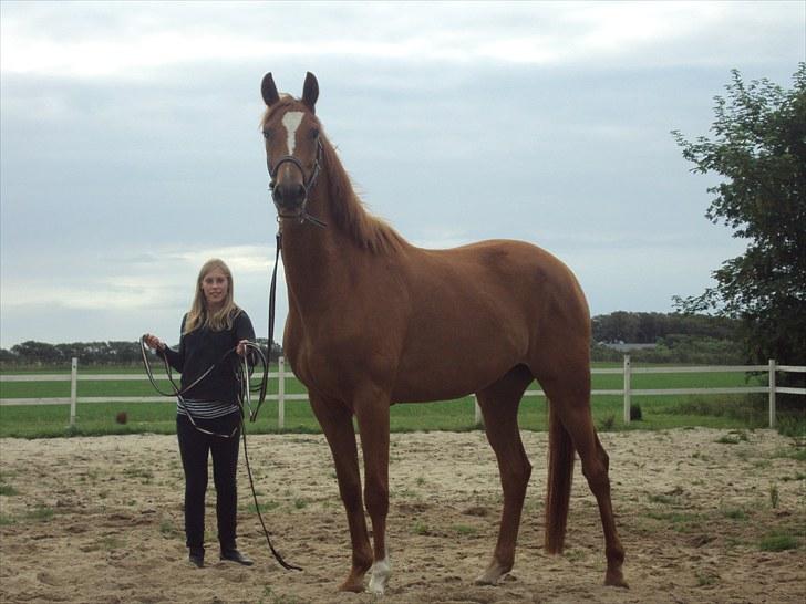 Anden særlig race ¬ DJAPPA THE HOT {Nadas} <3 [Min] - Min veninde LØJSE og DJAPPA :D<3. Foto: Mig selv med mit kamera :-). 20 juli, 2011.<3 billede 11