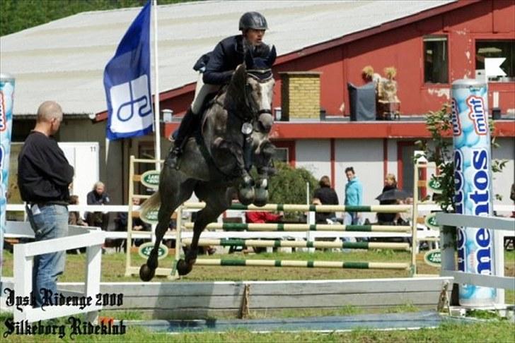 Hollandsk Varmblod Venessa - Krybbe - Billede 11 Venessa og gamle ejer Christian Jansen til Jysk rideuge 08 ;b billede 11