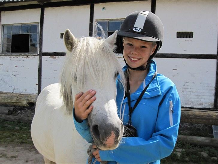 Welsh Pony (sec B) Søborggårds Silver *x-part* <3 - Et nyt billede fra ridelejren 2010! xD Jeg rider selvfølgelig ikke på ham mere :) <3 billede 17
