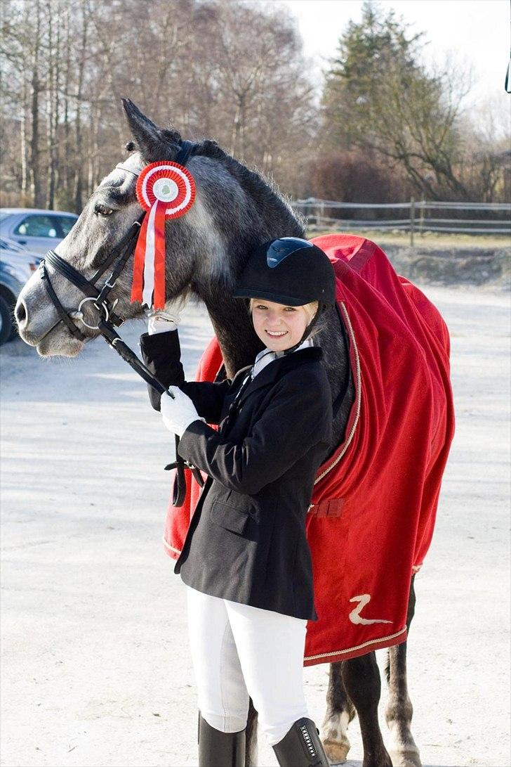 New Forest | Lundemarksgårds C. Ance *B-PONY* - [8] Stævne i Faxe -  Vi red vores første LA1, og den vandt vi med 65% ! :-) Hvor stolt har man lov at være af sin ynglings-pony? <3 - lørdag d. 19/2/11. billede 8