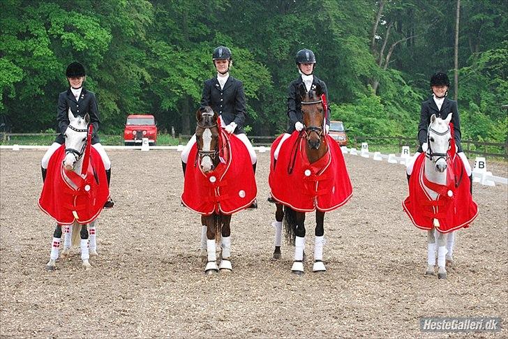 Hollandsk Sportspony Fredslunds Lenkon *A-pony* - Holdet til DISM fra venstre: Maria&Chiquita, Simone&Boromir, Caroline(mig)&Lenkon og Emile& Favorit billede 7