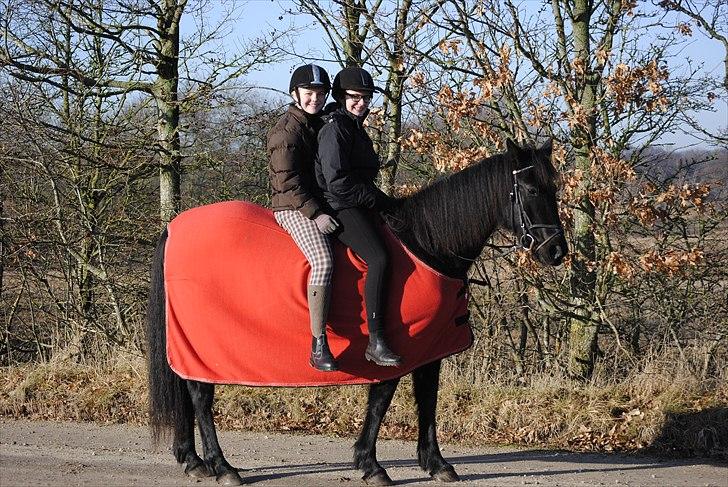 Traver Blackie - #9- Mig og Berwald på tur, Blackie var sååå sød og sagde ingen ting til at vi sad to på hende (Y) [foto-mor] billede 9