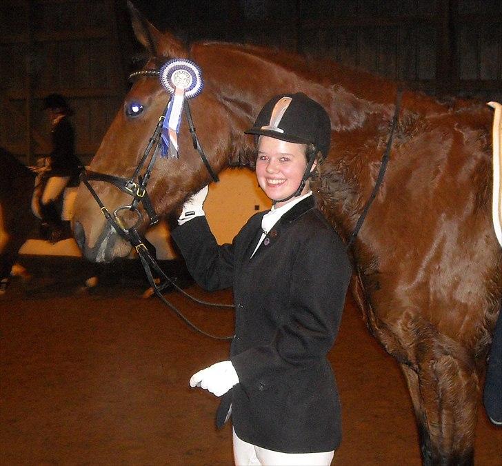 Dansk Varmblod Tatiana (Vildkat) - 2 plads til stævne i gråsten :D LA2..  billede 7